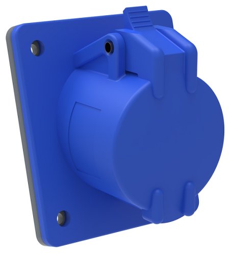 Розетка кабельная встраиваемая IEK Magnum ССИ-413 16А 2Р+PE 230В IР44 синий фото Розетка кабельная встраиваемая IEK Magnum ССИ-413 16А 2Р+PE 230В IР44 синий картинка